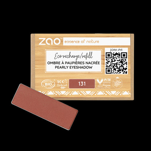 Zao 長方礦物眼影補充裝 Rectangle Eyeshadow Refill